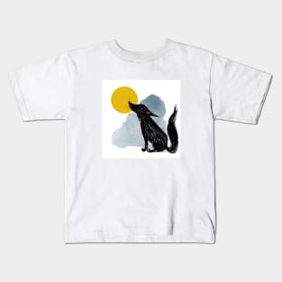 Support Ukraine Wolf Kids T-Shirt